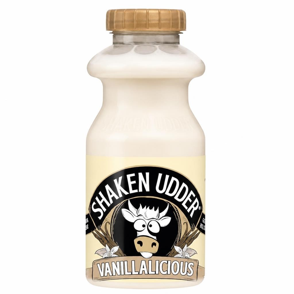 Shaken Udder Vanilla-Licious Milkshake 330Ml