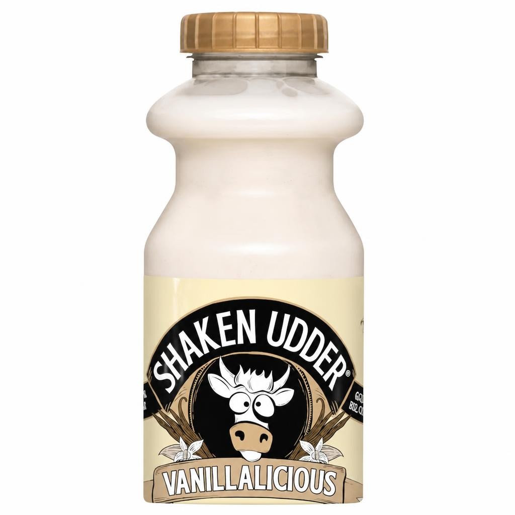 Shaken Udder Vanilla-Licious Milkshake 330Ml