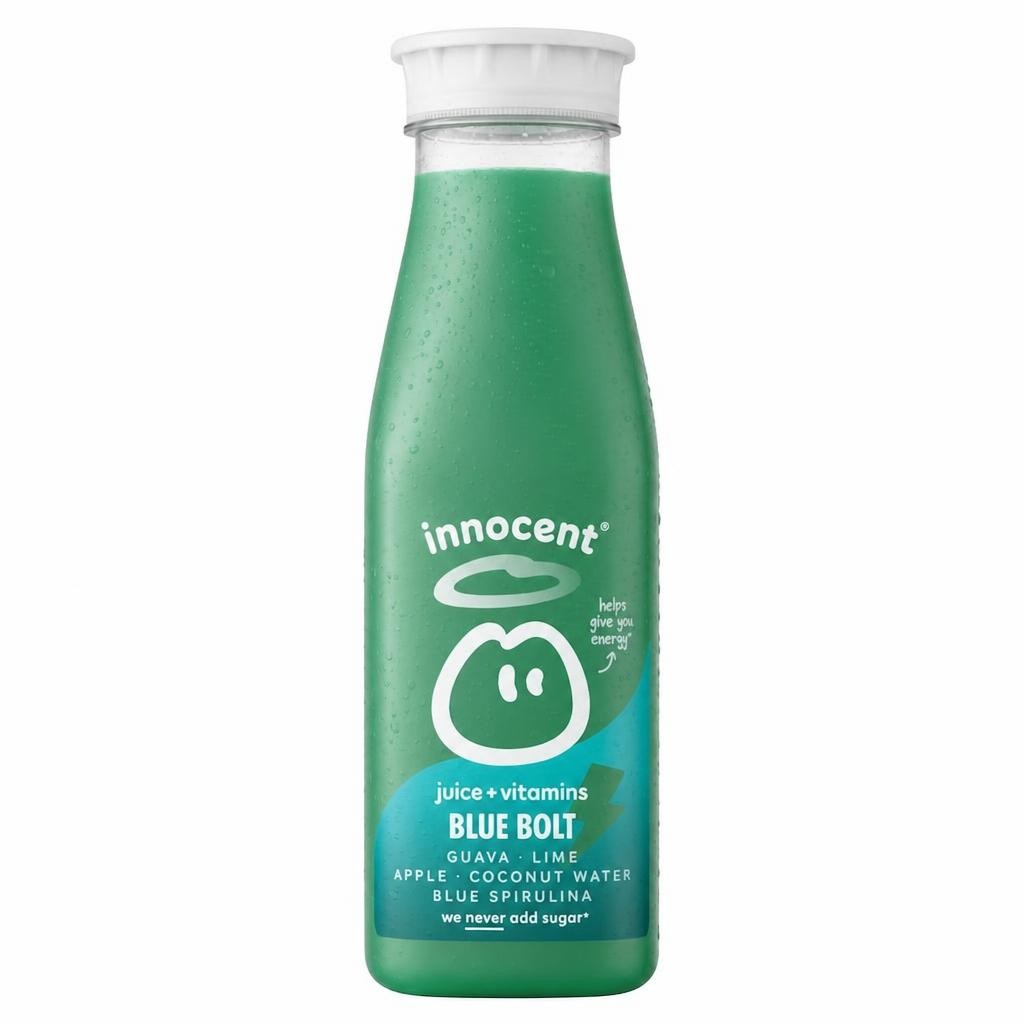 Innocent Plus Blue Bolt Guava & Lime Juice with Vitamins 330ml