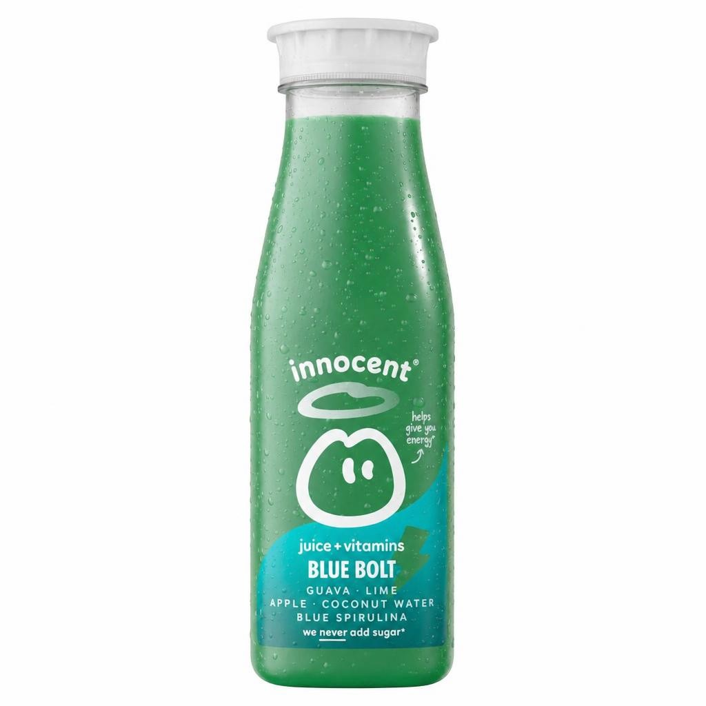 Innocent Plus Blue Bolt Guava & Lime Juice with Vitamins 330ml
