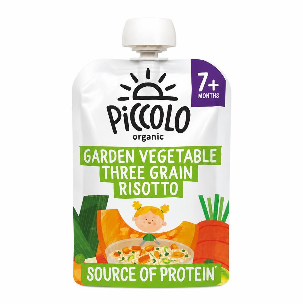Piccolo Organic 3 Grain Risotto Meal 130G