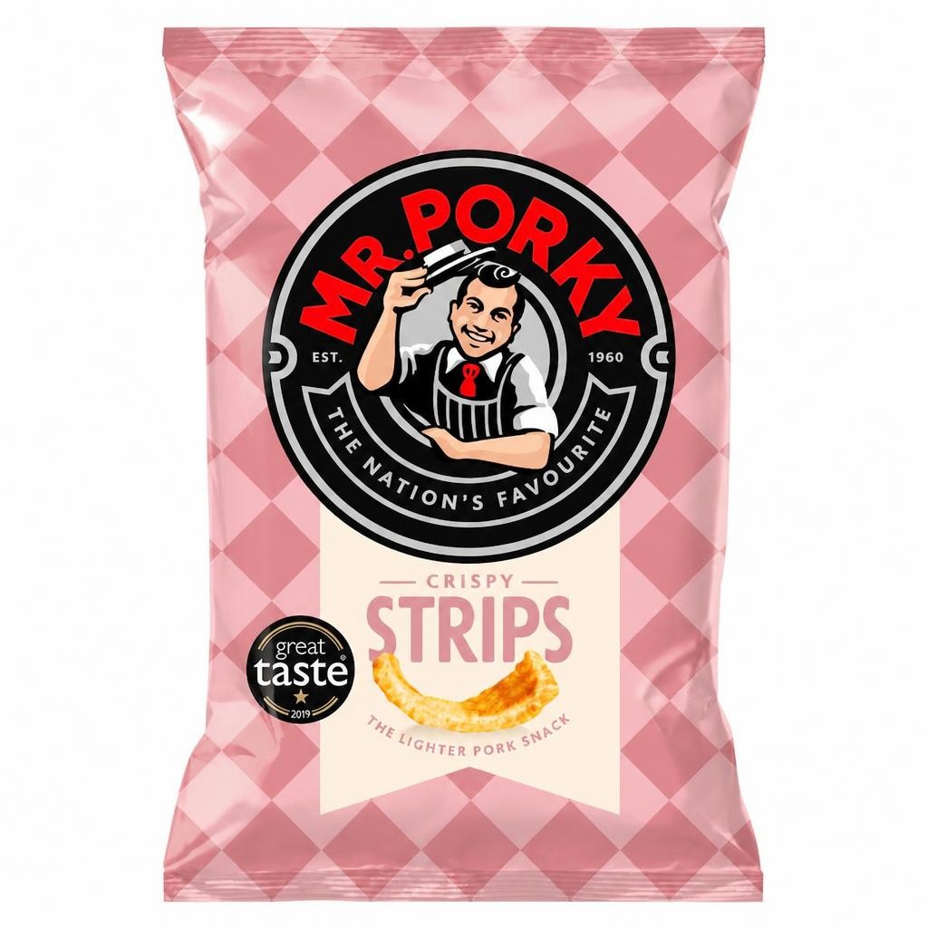 Mr. Porky Crispy Strips 35g
