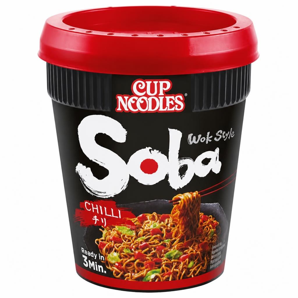 Nissin Soba Chilli Instant Noodles 92G