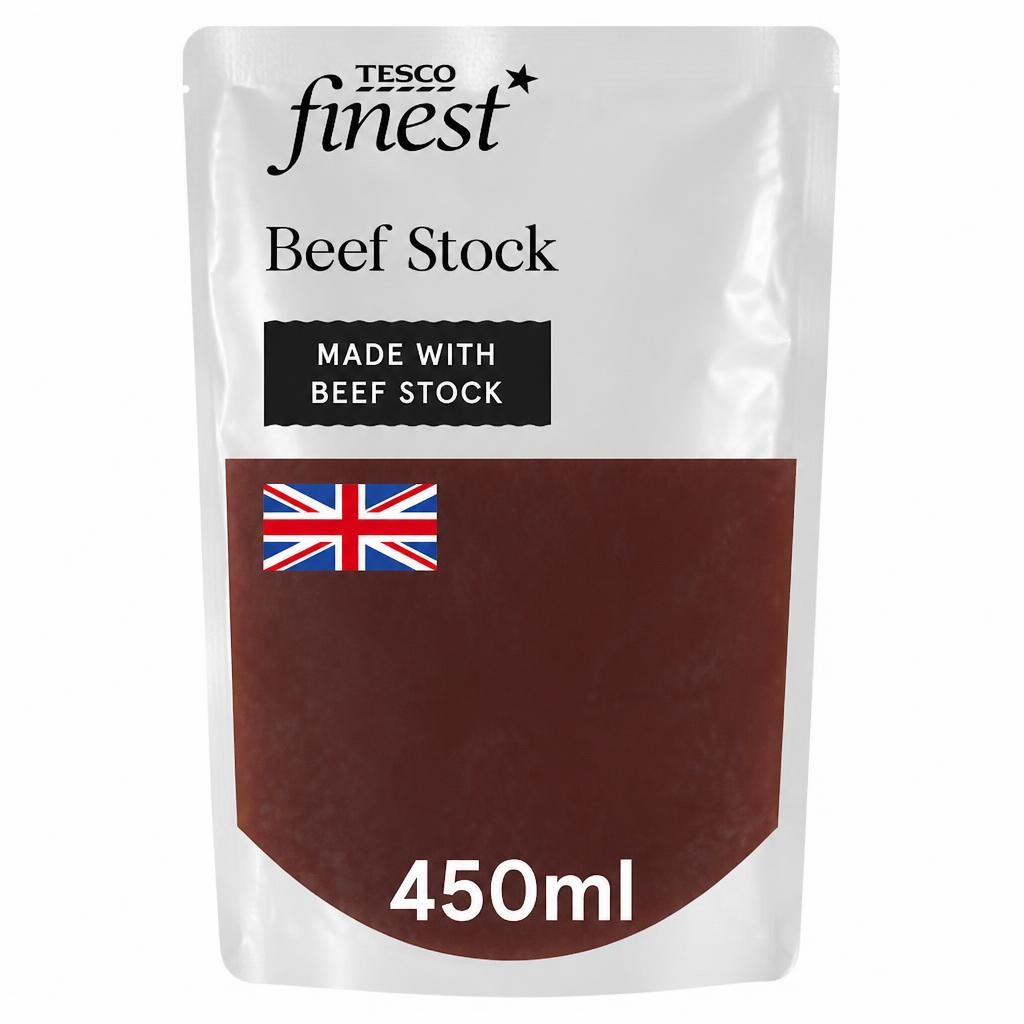 Tesco Finest Beef Stock 450Ml