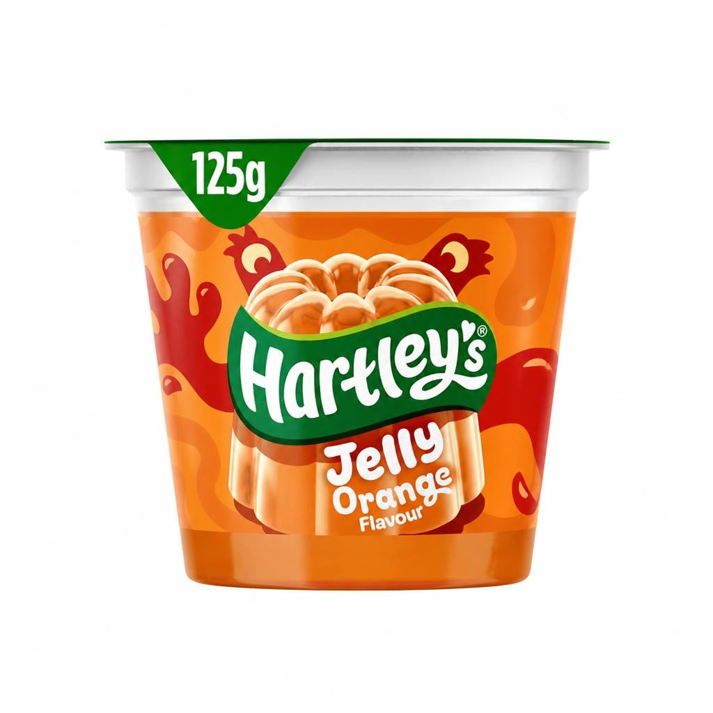 Hartley's Jelly - Orange Flavour 125g