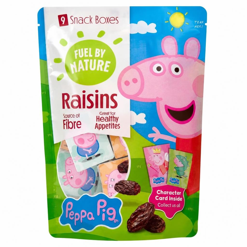 Peppa Pig Mini Snack Raisins 9X14g