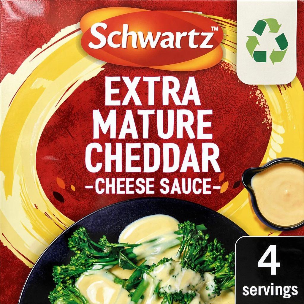 Schwartz Extra Mature Cheddar Cheese Sauce Mix 30g