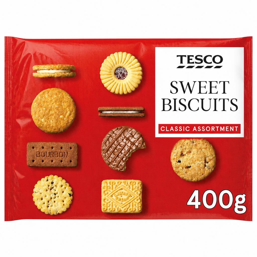 Tesco Sweet Biscuits 400G