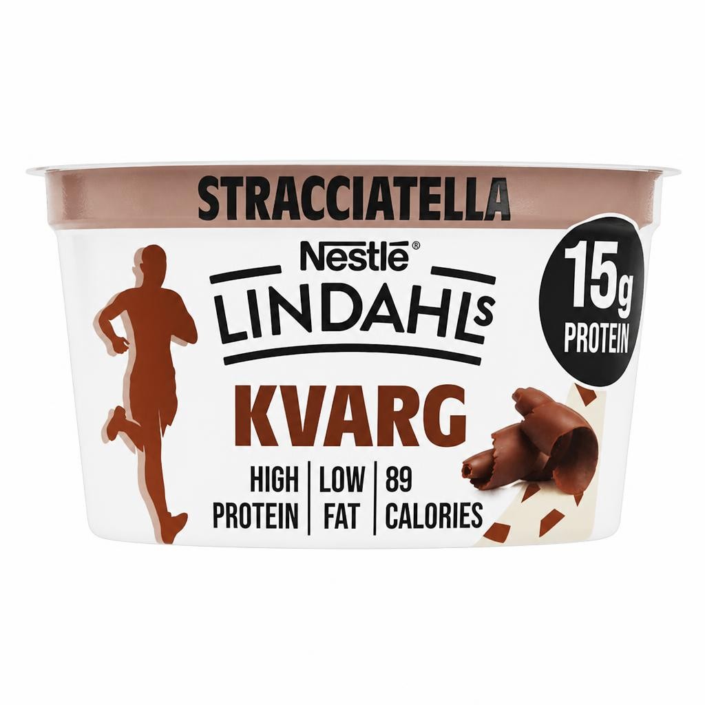 Lindahls Kvarg Stracciatella Pot 150G