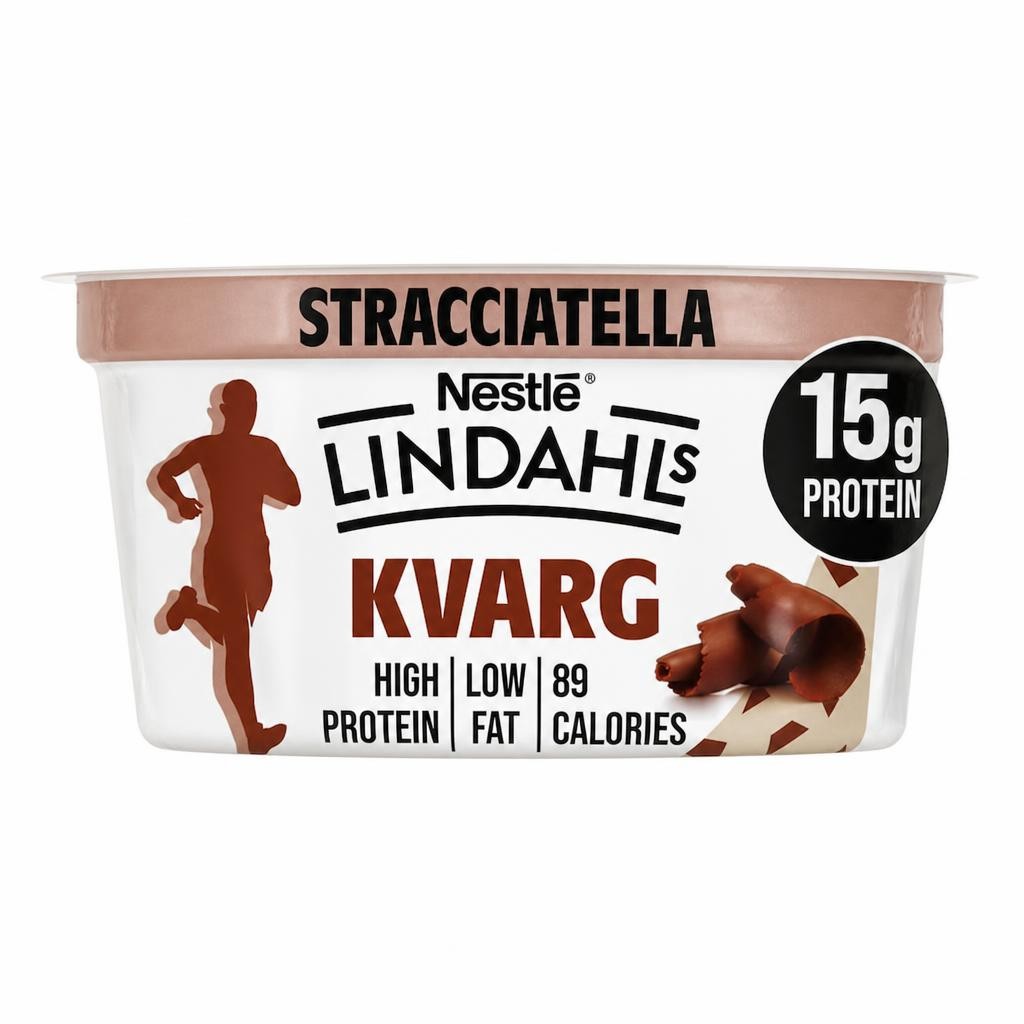 Lindahls Kvarg Stracciatella Pot 150G