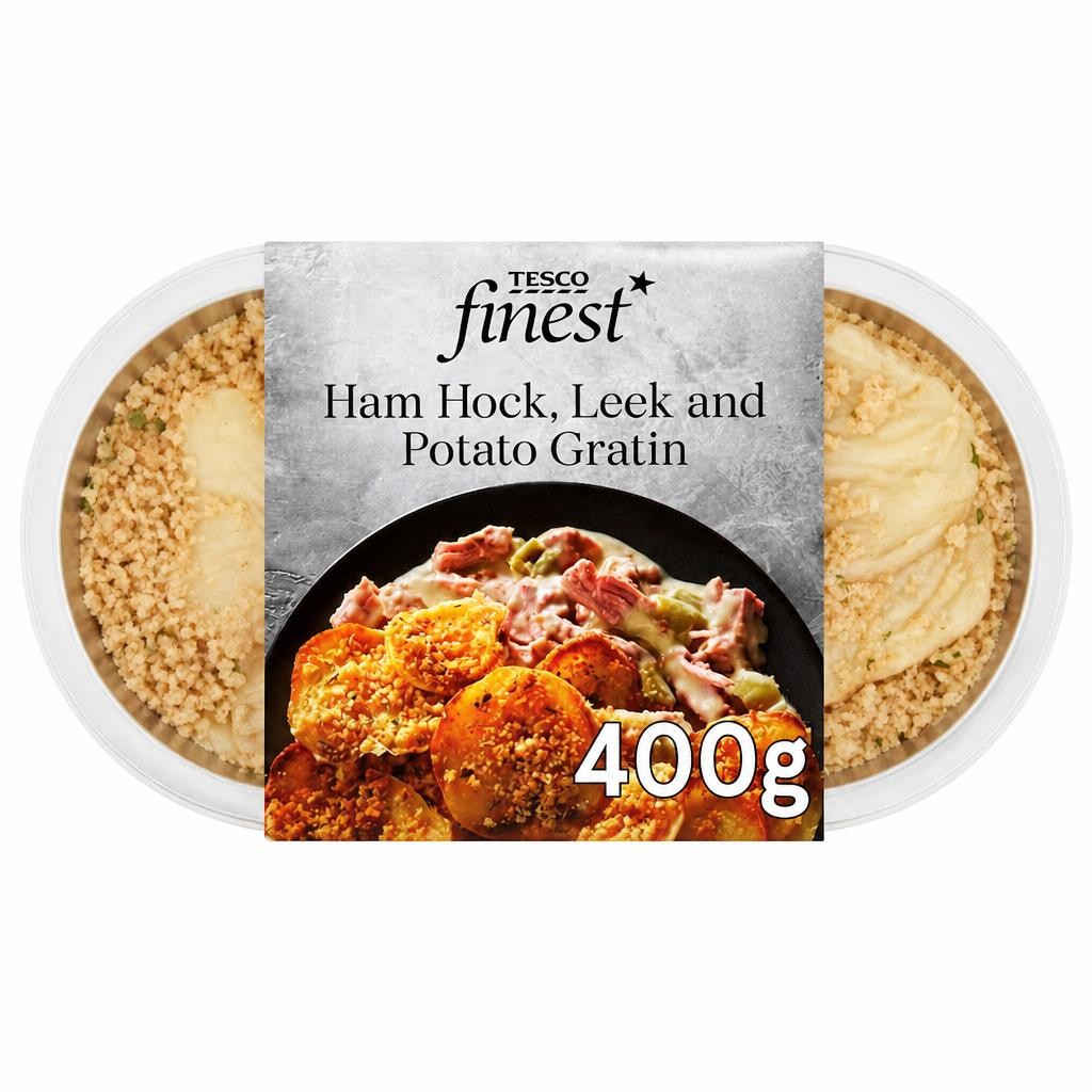 Tesco Finest Ham Hock, Leek & Gratin 400G
