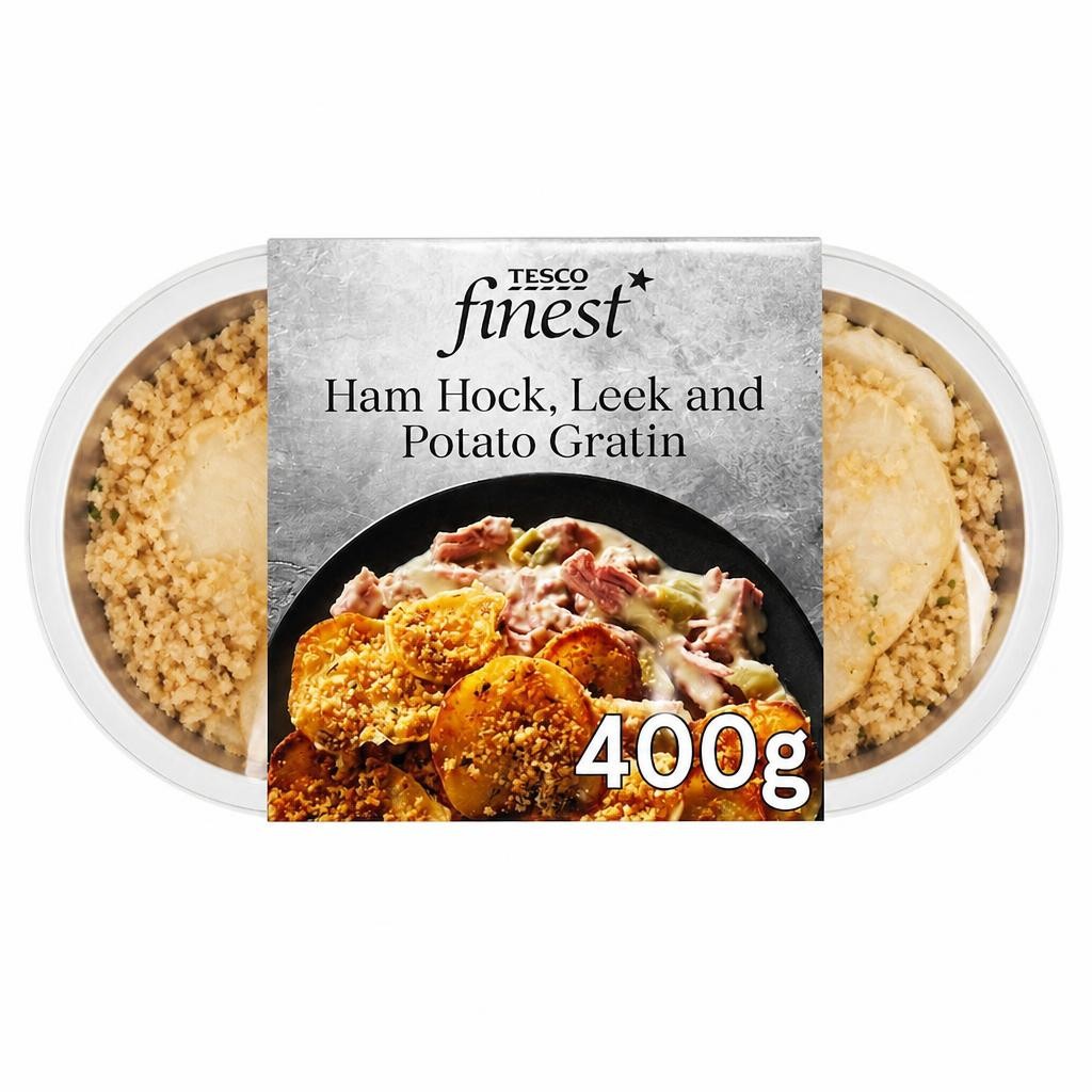 Tesco Finest Ham Hock, Leek & Gratin 400G