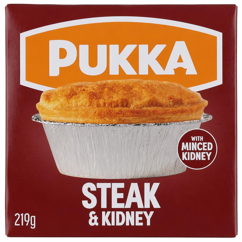 Pukka Steak And Kidney Pie
