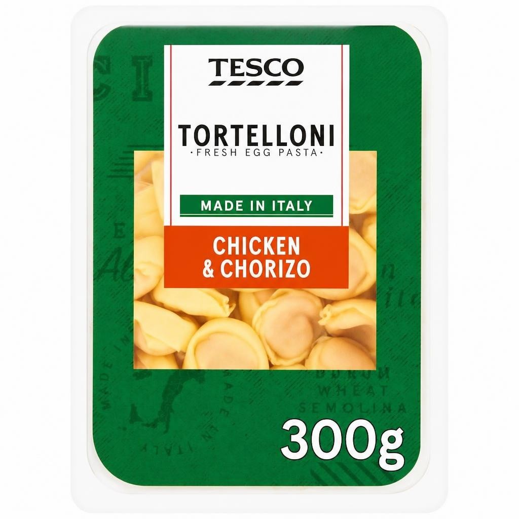 Tesco Chicken & Chorizo Fresh Tortelloni 300g