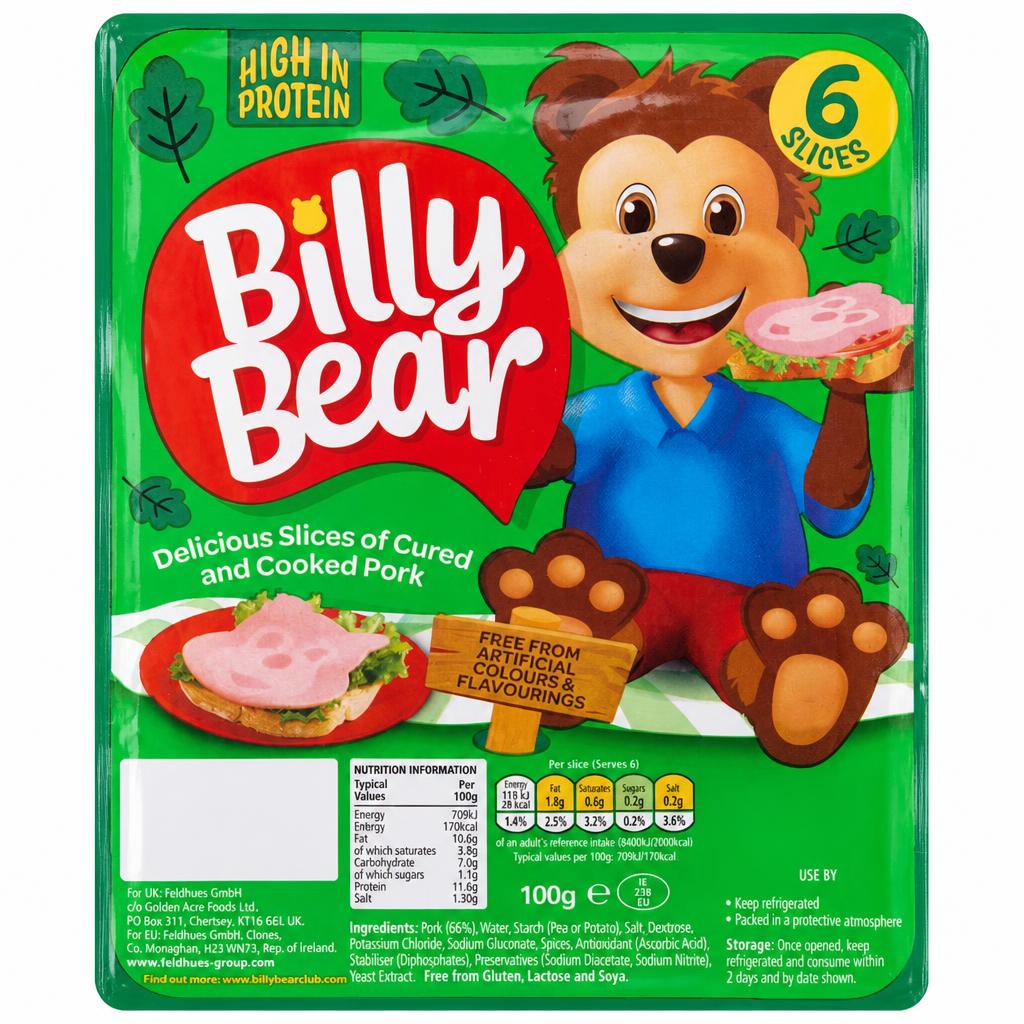 Billy Bear Slices 100G