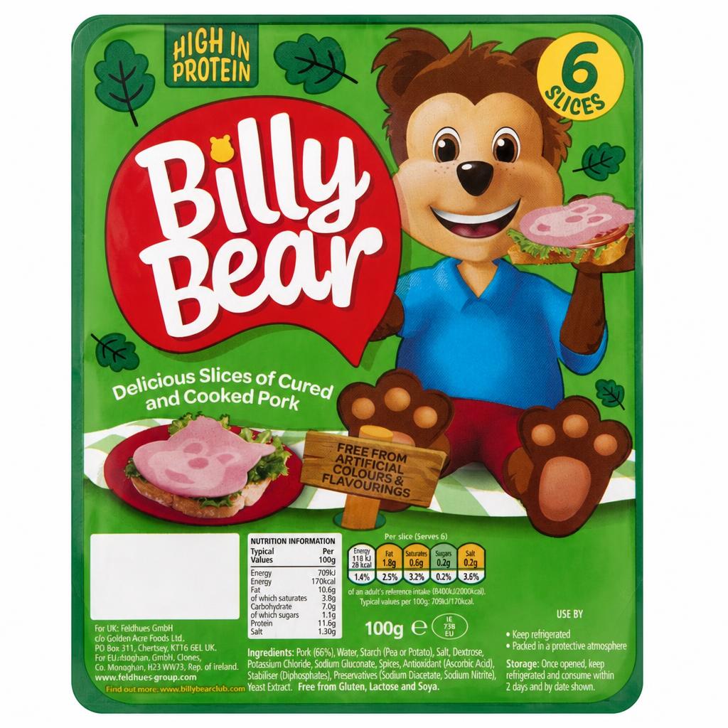 Billy Bear Slices 100G