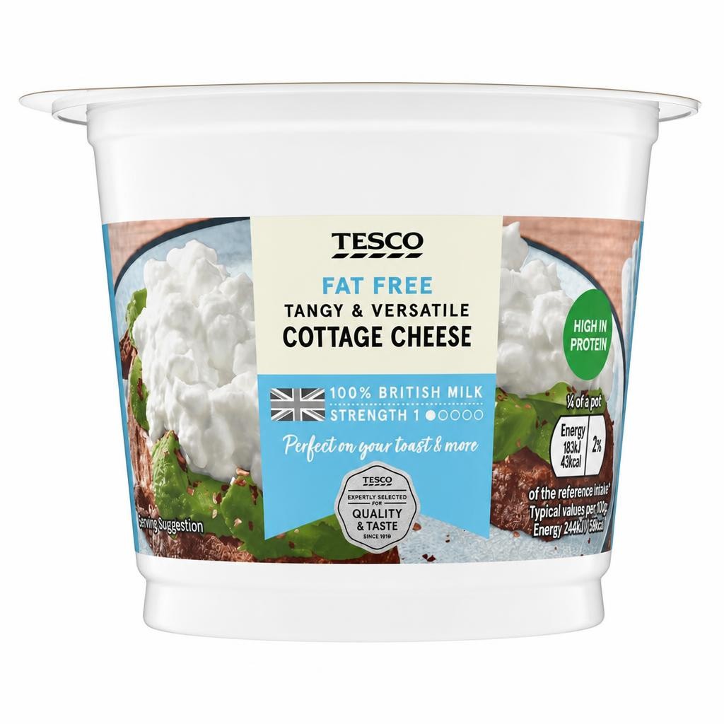 Tesco Fat Free Cottage Cheese 300G