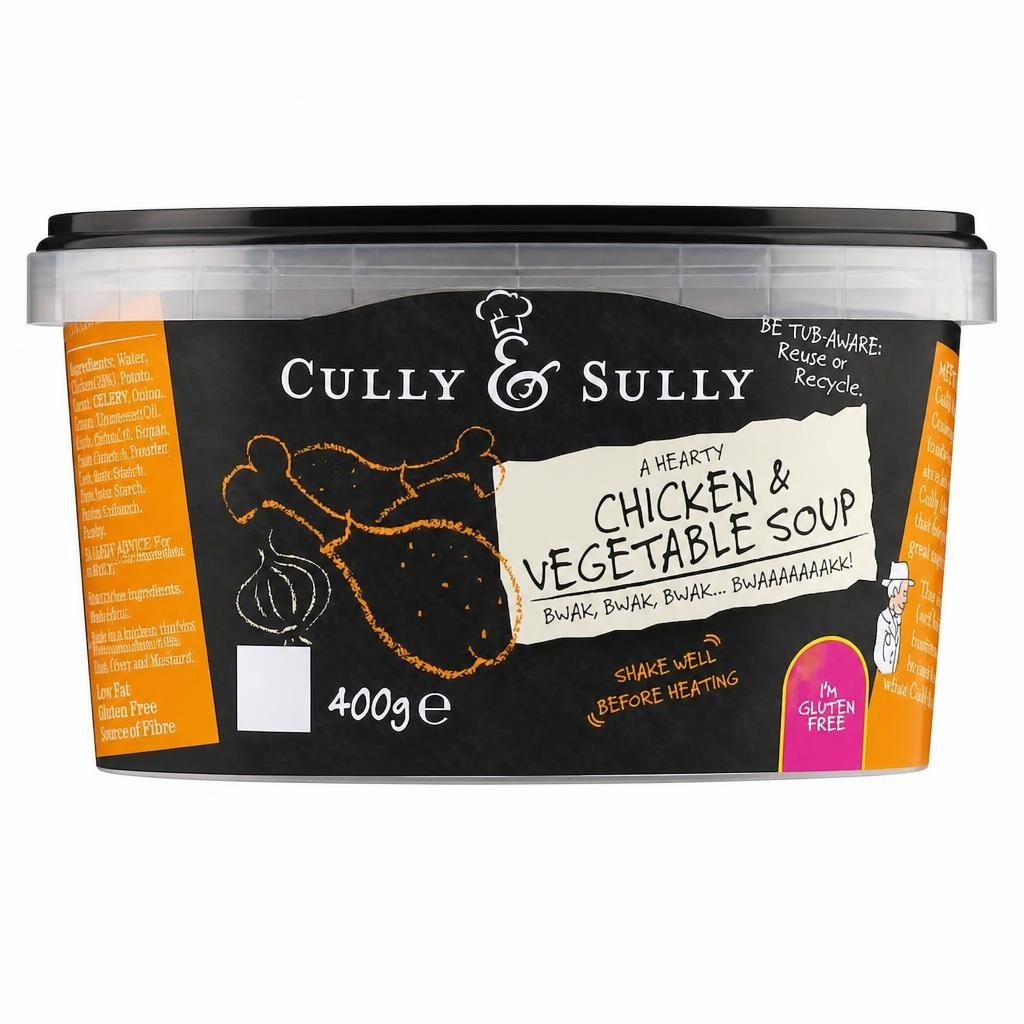 Cully & Sully Chicken & Vegetable Soup 400G