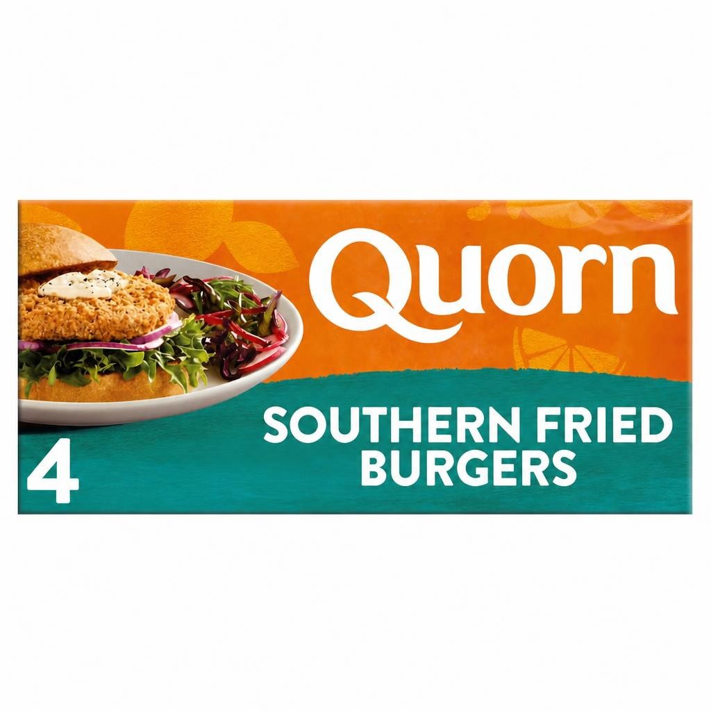 Quorn 4 Southern Fried Burgers 252g
