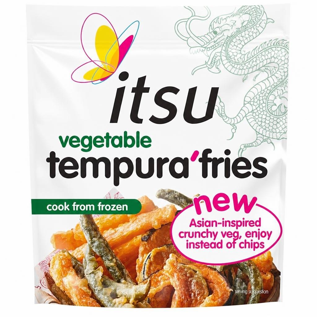 itsu vegetable tempura fries 350g