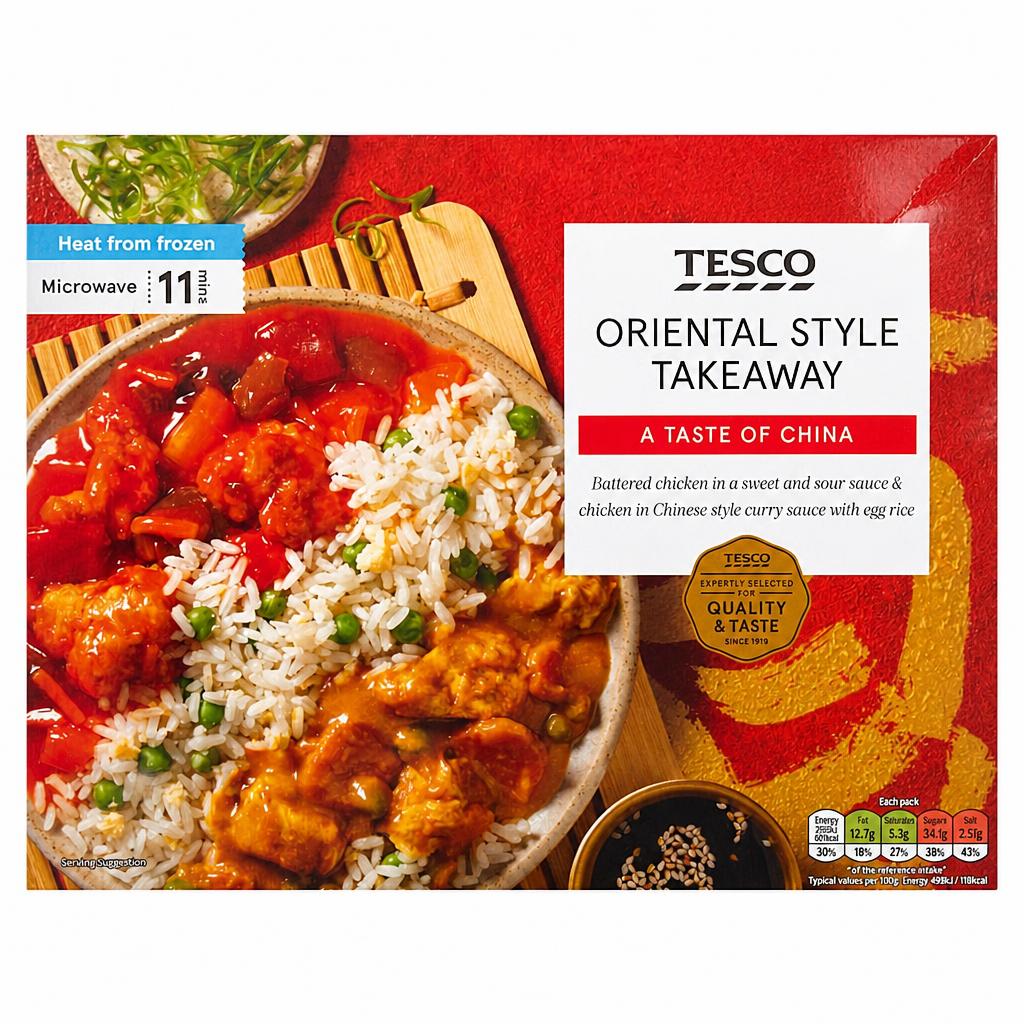 Tesco Sweet & Sour Chicken Banquet 550g