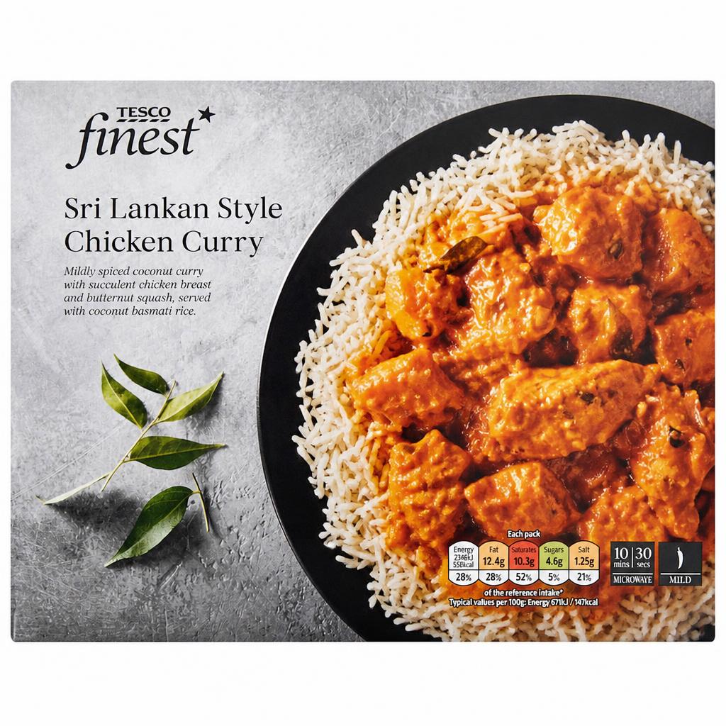 Tesco Finest Sri Lankan Style Chicken Curry 400g