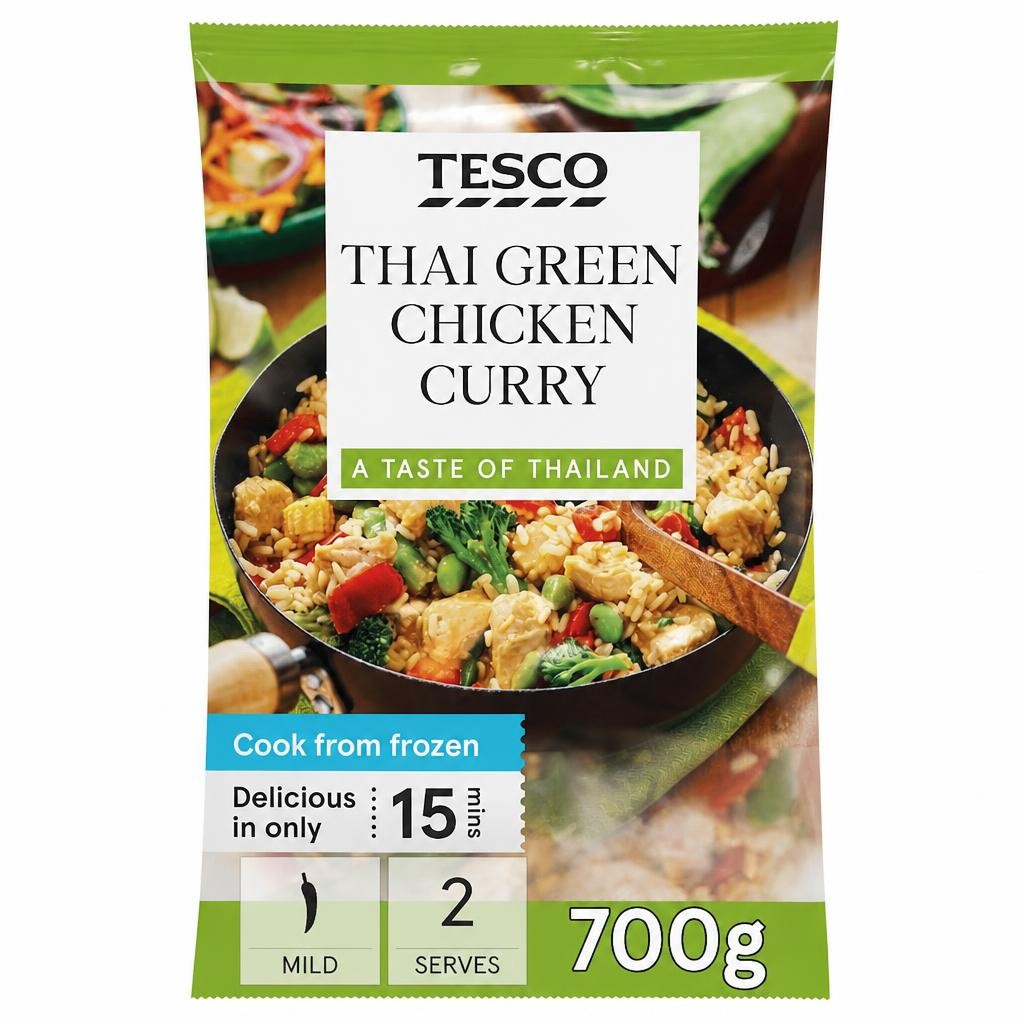 Tesco Thai Green Chicken Curry 700g