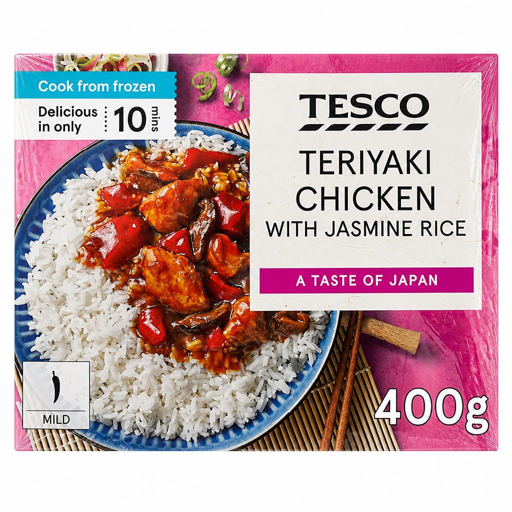 Tesco Teriyaki Chicken & Jasmine Rice 400g