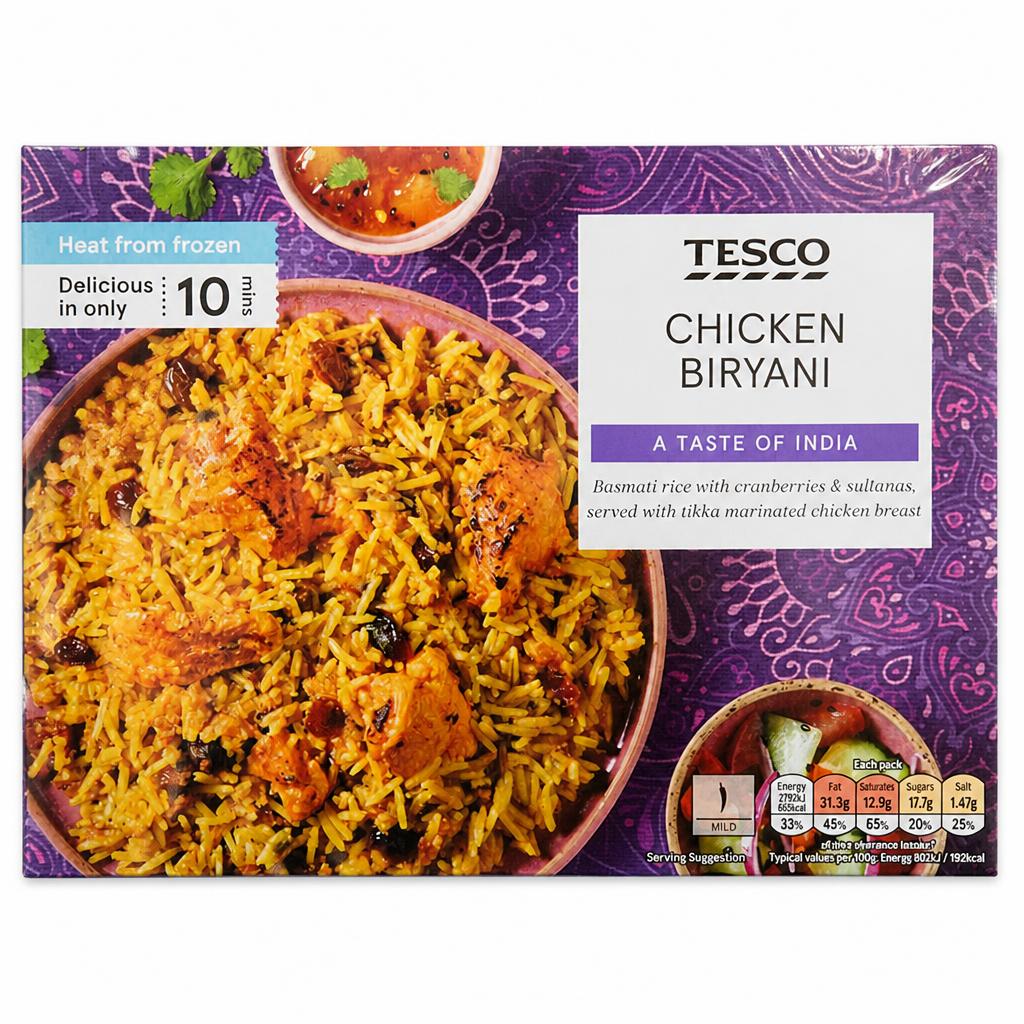 Tesco Chicken Biryani 400g