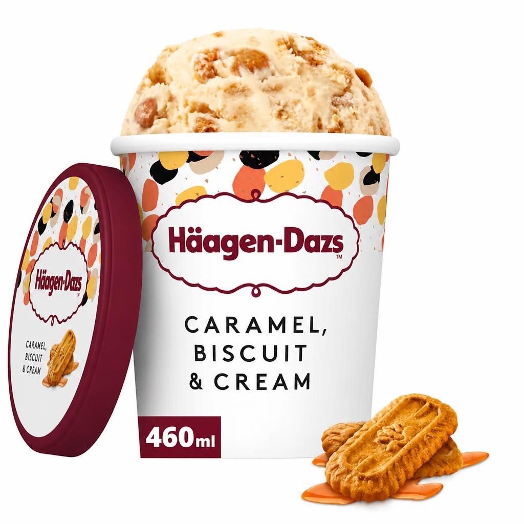 Häagen-Dazs Caramel, Biscuit & Cream Ice Cream 460ml