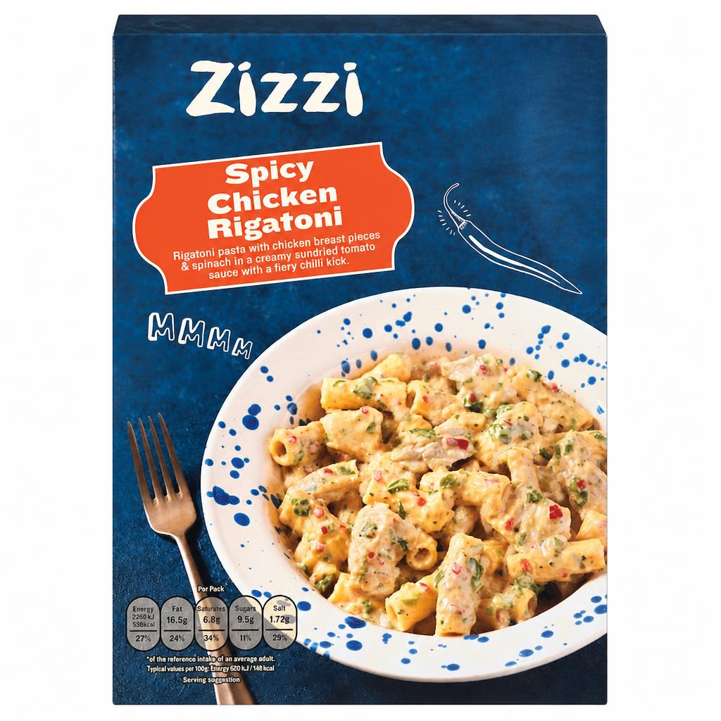 Zizzi Spicy Chicken Rigatoni 400g