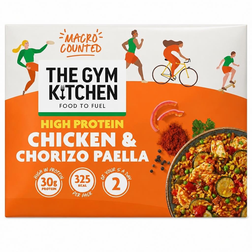The Gym Kitchen Chicken & Chorizo Paella 400G
