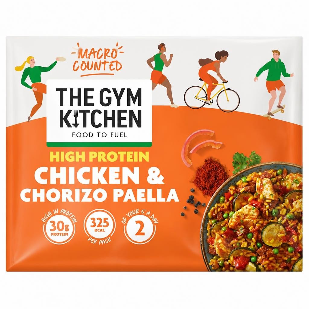 The Gym Kitchen Chicken & Chorizo Paella 400G