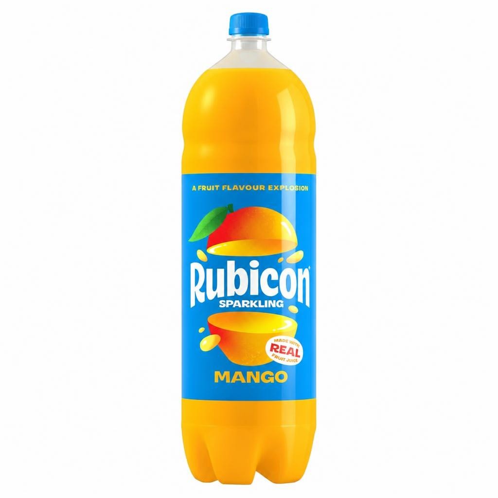 Rubicon Sparkling Mango Juice Drink 2 Litre Bottle