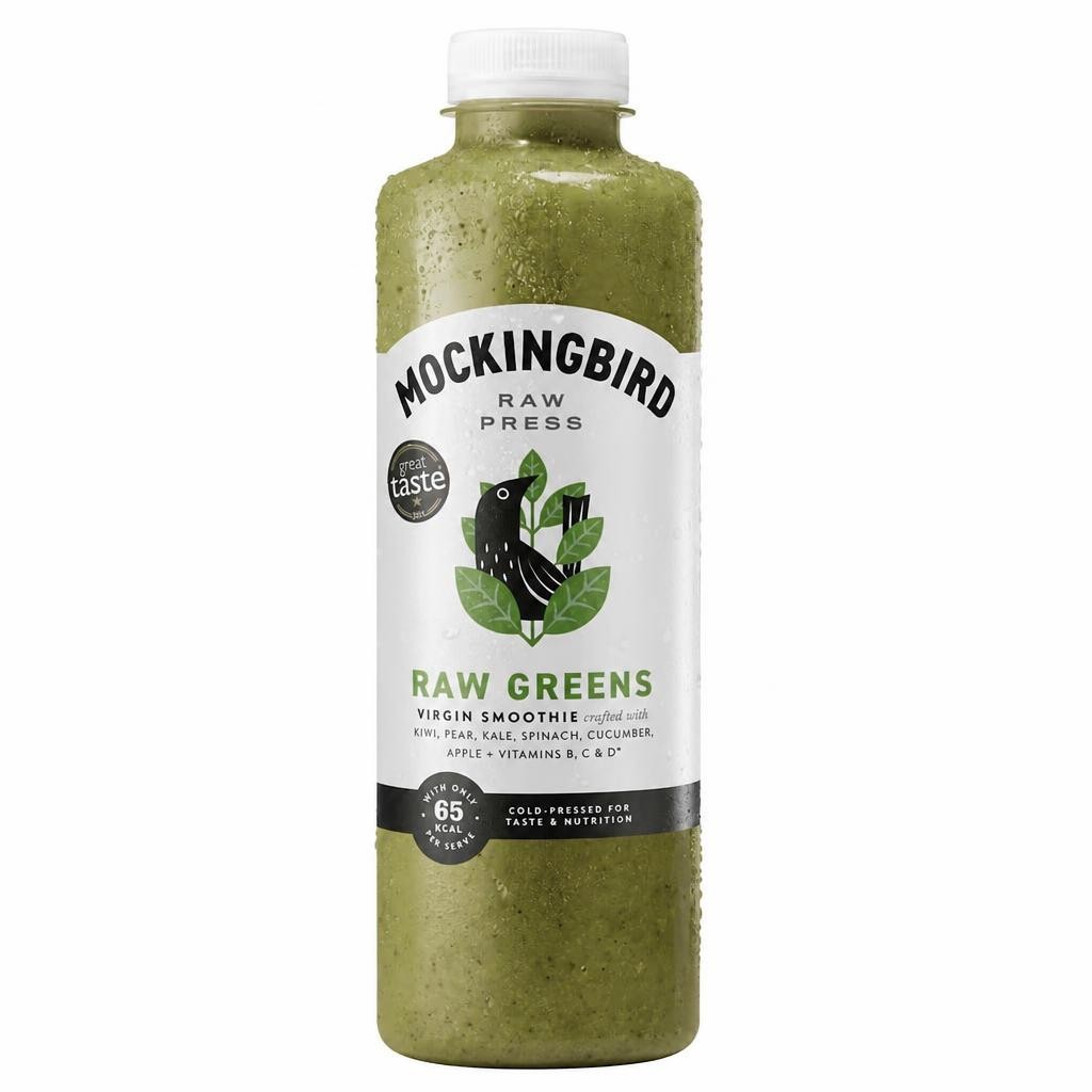 Mockingbird Raw Greens Smoothie 750Ml