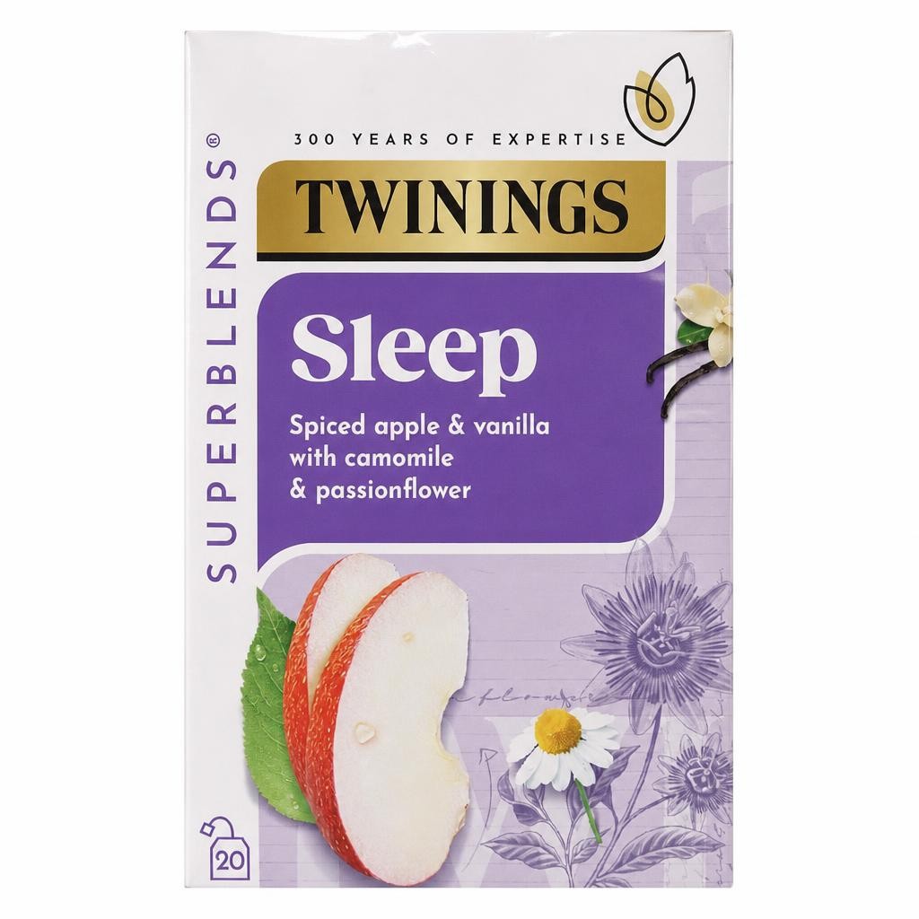 Twinings Superblends Sleep Spiced Apple & Vanilla 20 Tea Bags 30g