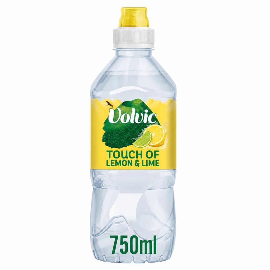 Volvic Touch of Fruit Lemon & Lime Still Flavoured Water 750ml