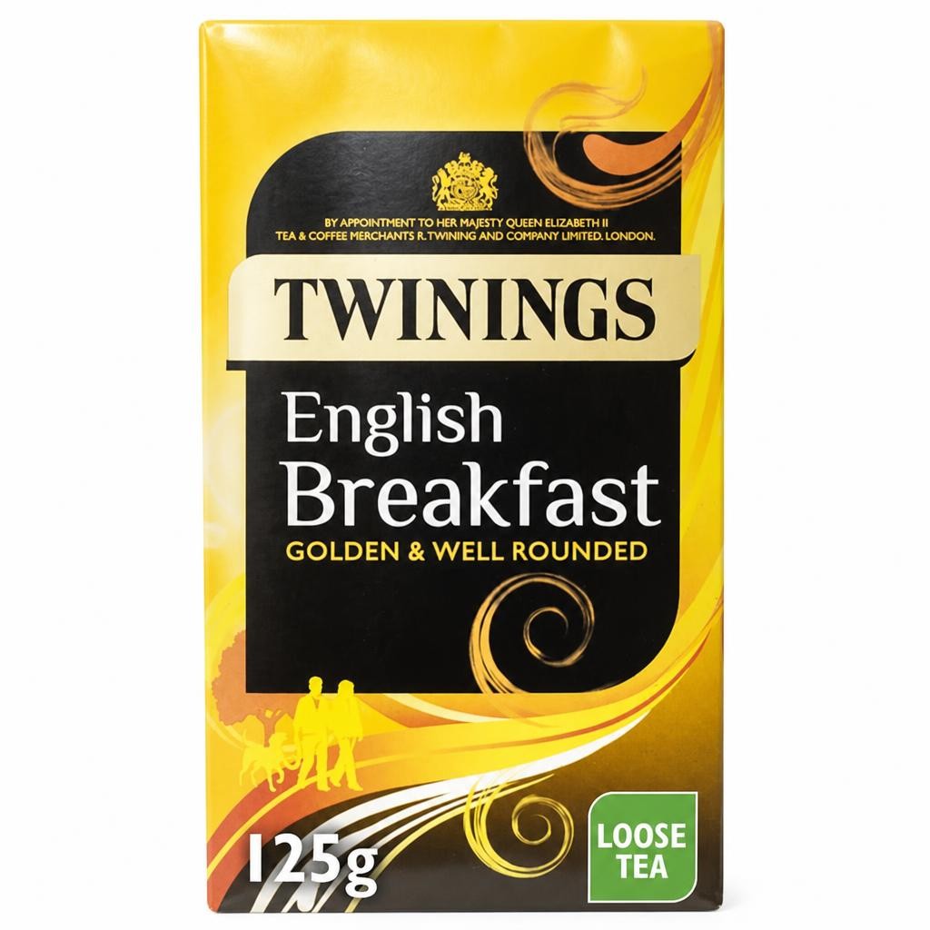 Twinings English Breakfast Leaf Tea 125G