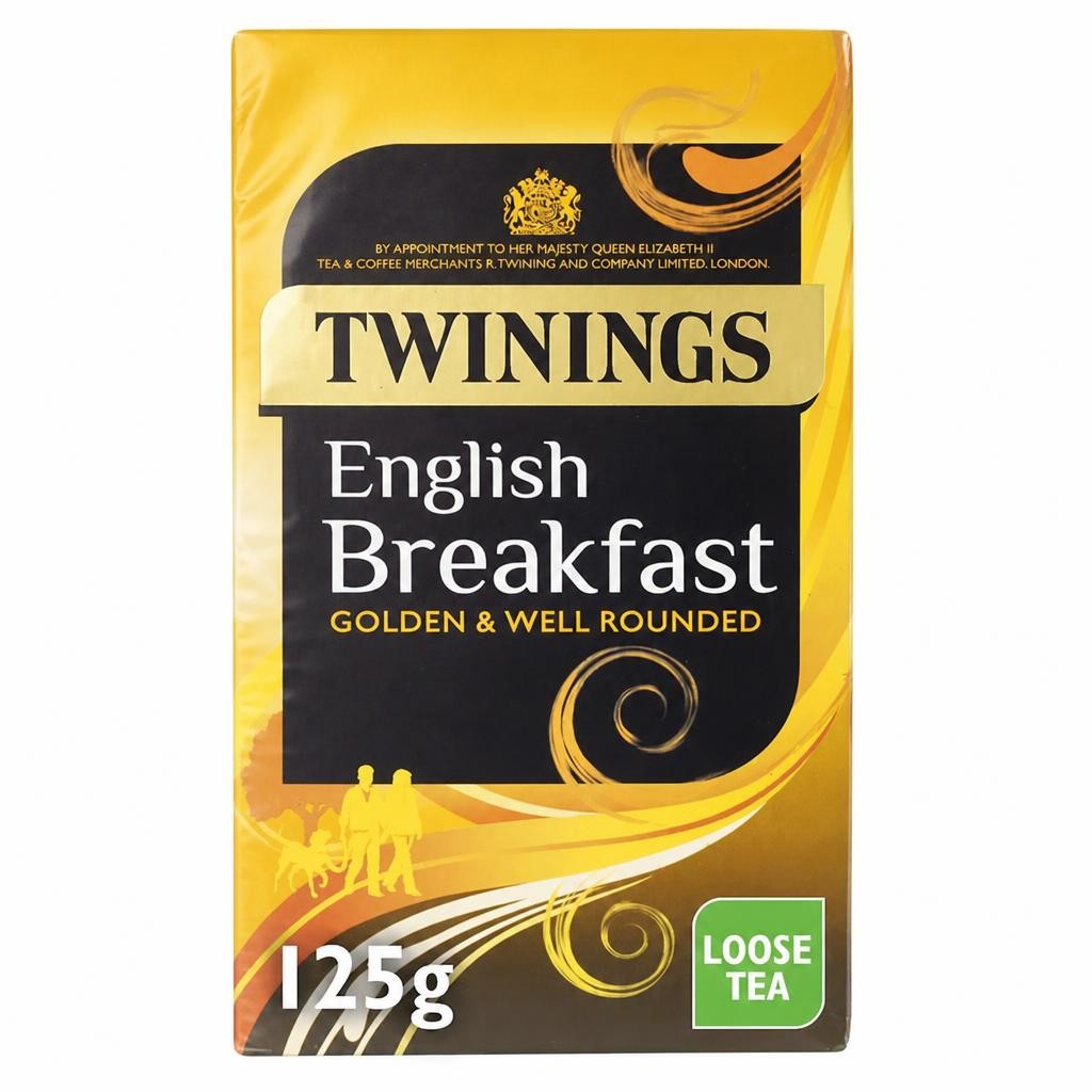 Twinings English Breakfast Leaf Tea 125G
