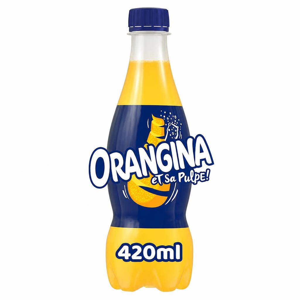 Orangina Sparkling Orange Soft Drink 420ml
