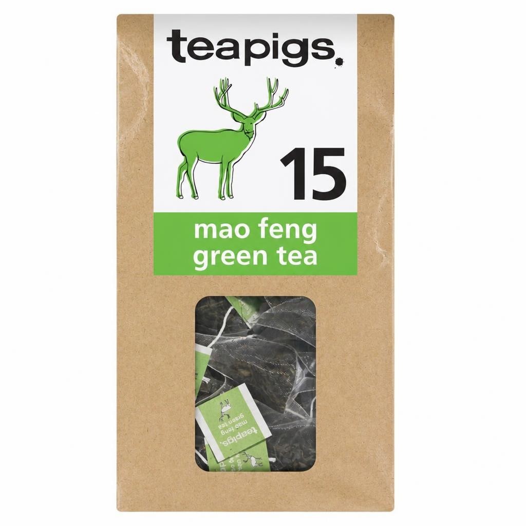 Teapigs Mao Feng Green Tea 15 Tea Bags 37.5G