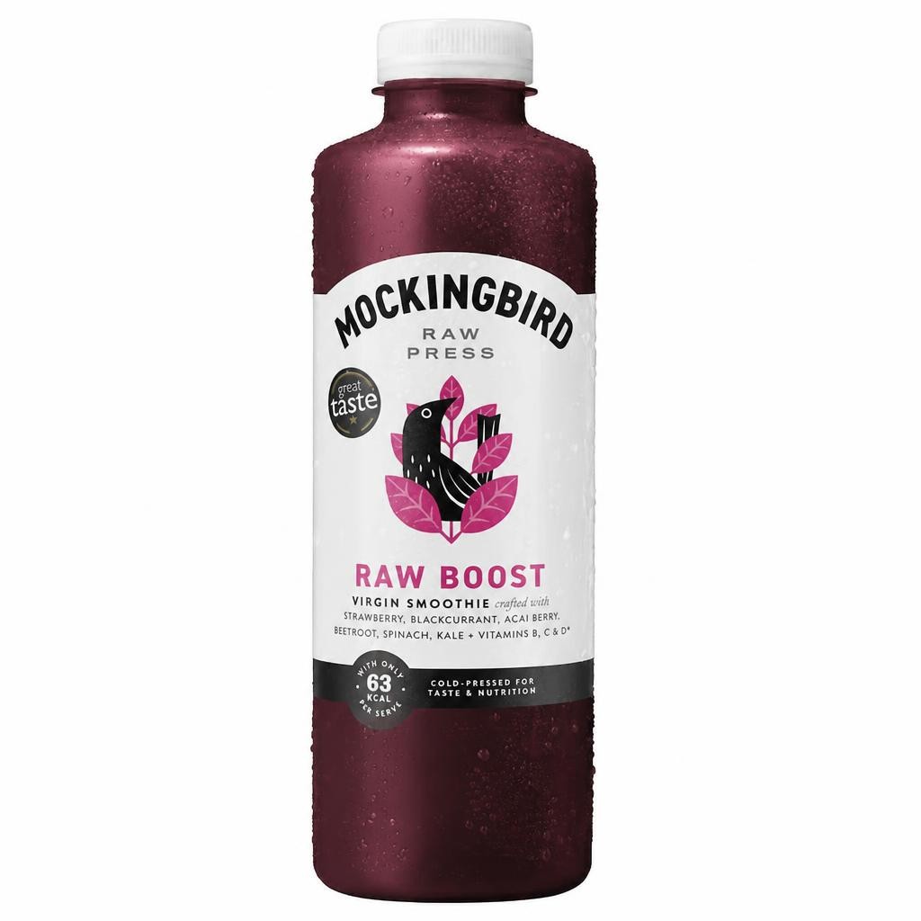 Mockingbird Raw Boost Smoothie 750Ml