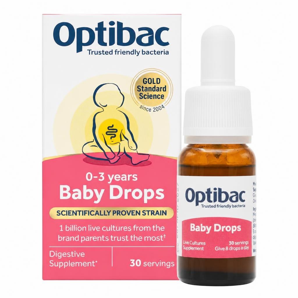 Optibac Probiotic Drops for Your Baby 30 Servings 10ml