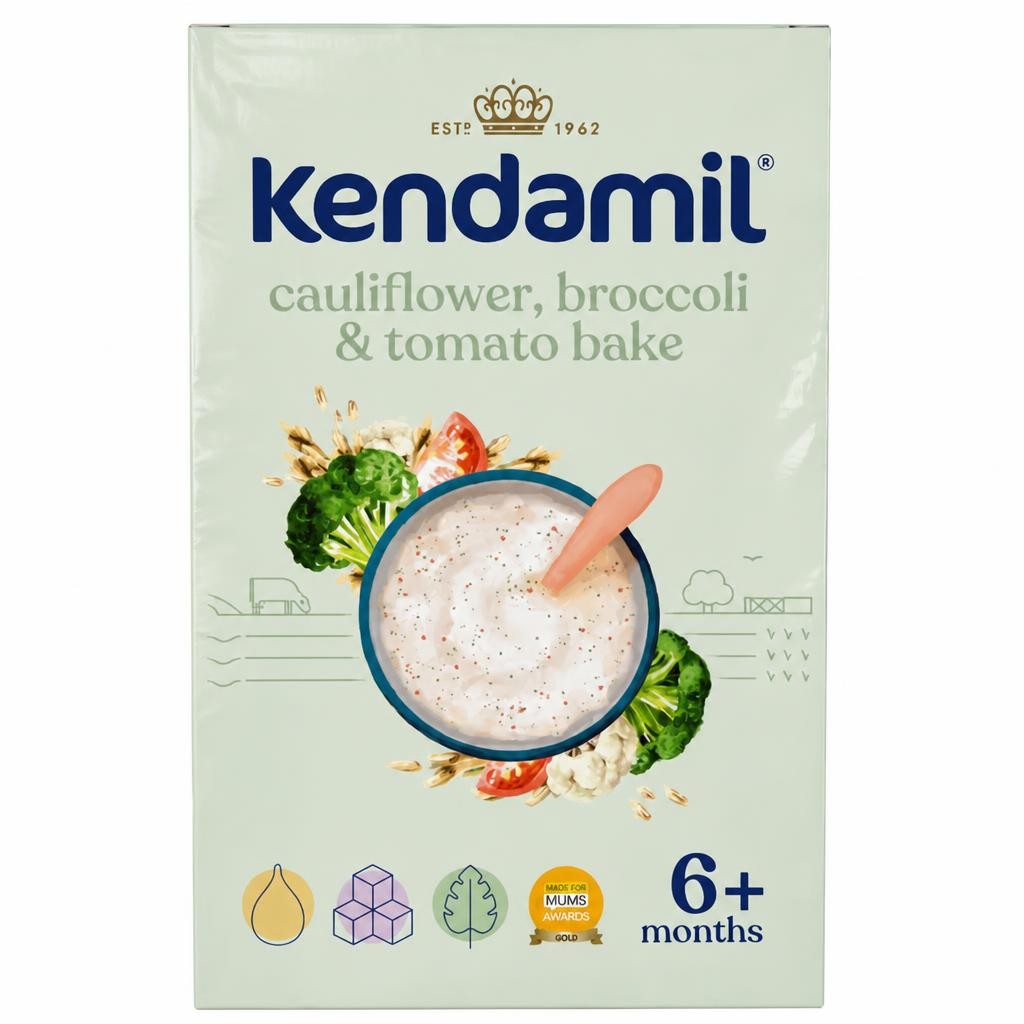 Kendamil Cauliflower, Broccoli & Tomato Bake 6+ Months 150g