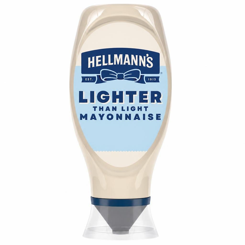 Hellmann's Lighter Than Light Mayonnaise Squeezy 430ml