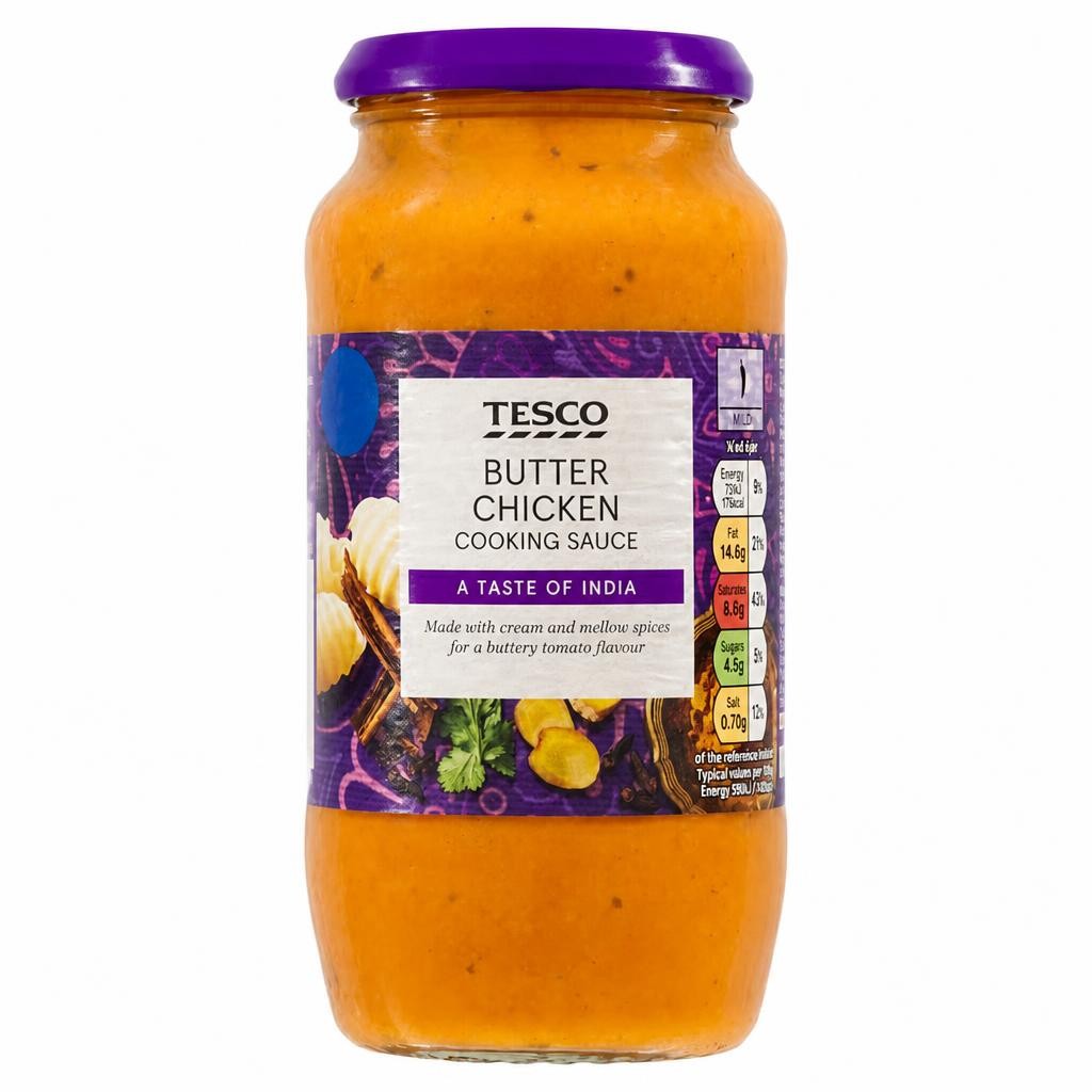 Tesco Butter Chicken Cooking Sauce 500G