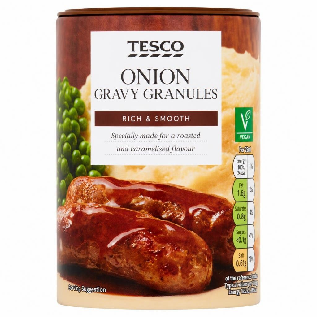 Tesco Onion Gravy Granules 200G