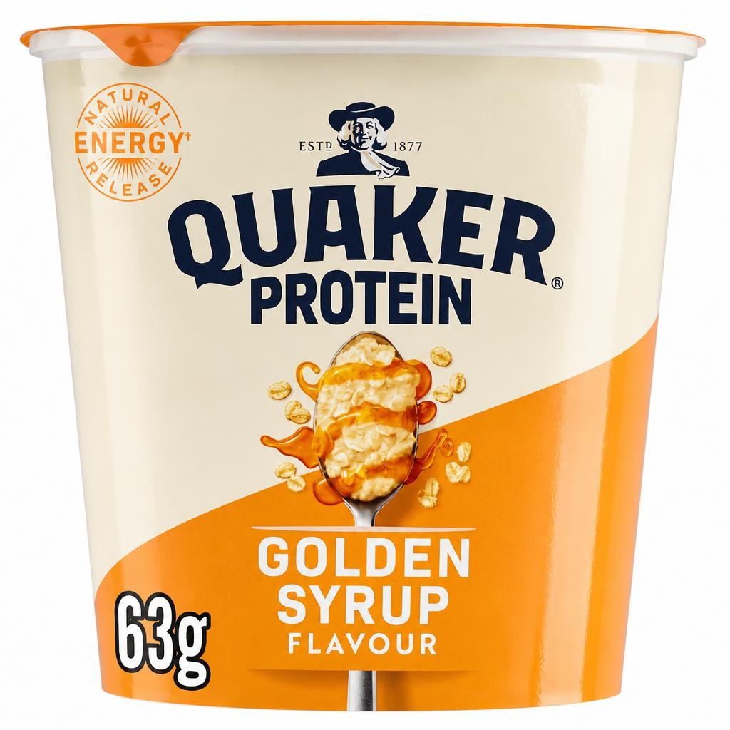 Quaker Protein Oat So Simple Golden Syrup Porridge Pot 63g