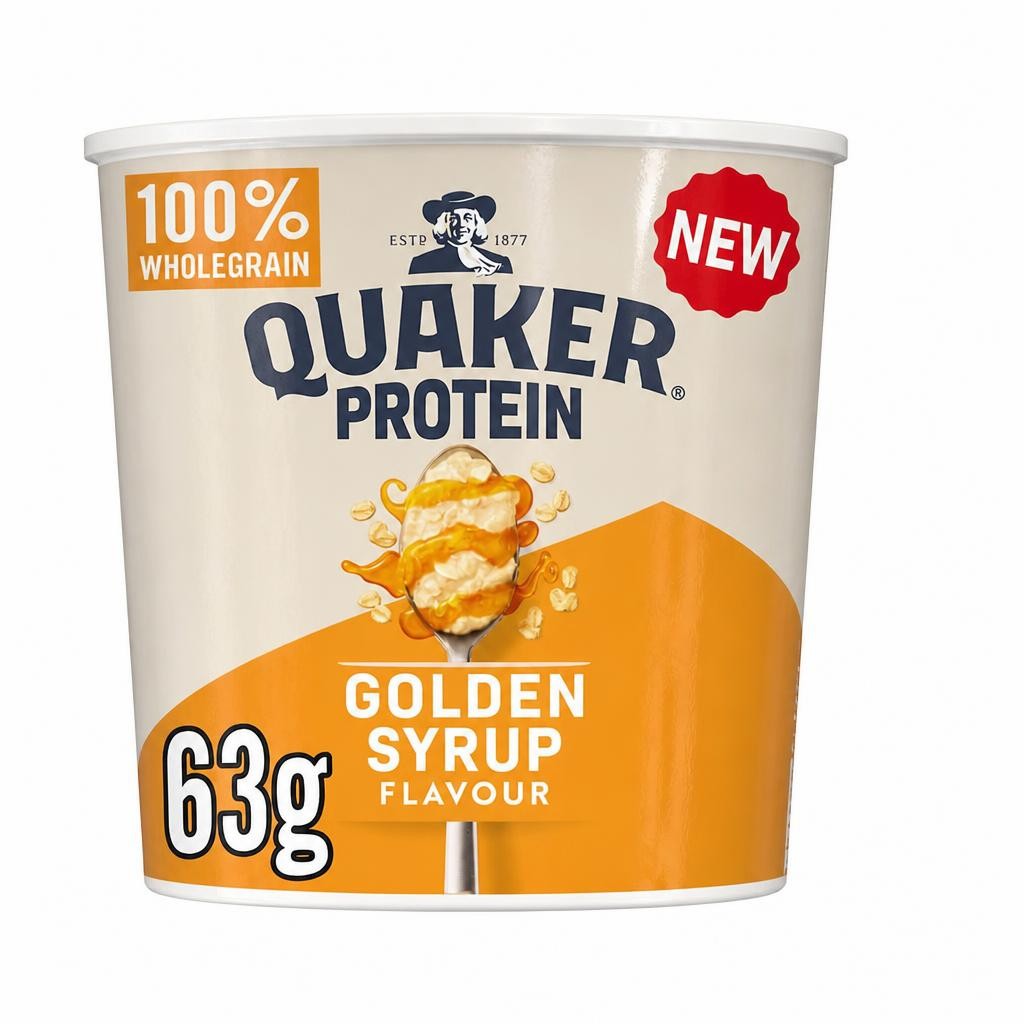 Quaker Protein Oat So Simple Golden Syrup Porridge Pot 63g