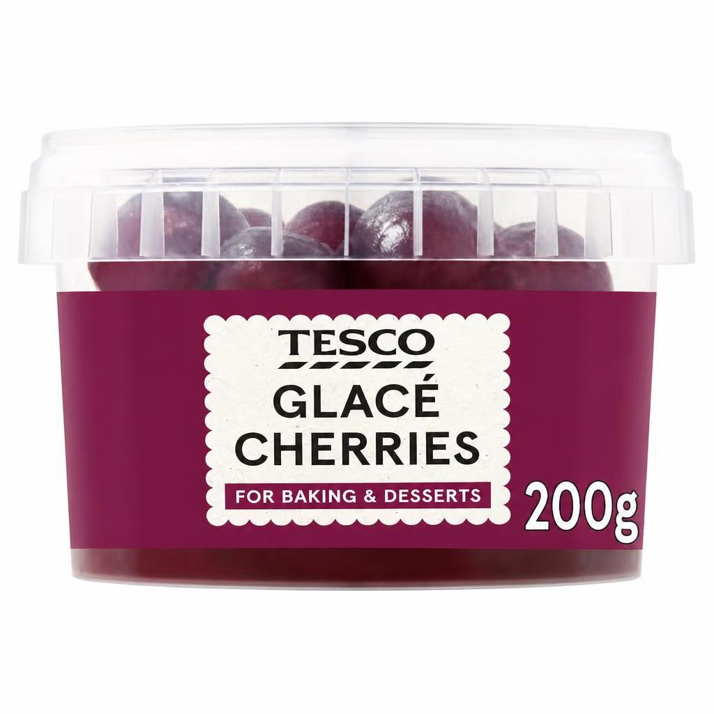 Tesco Glace Cherries 200G